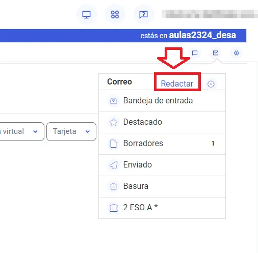 11. ¿Para qué se utiliza el “Menú de correo”? Imagen 2