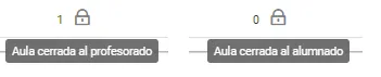 22. ¿Qué significan los candados que aparecen en la columna “Profesorado” y “Alumnado”? Imagen 2
