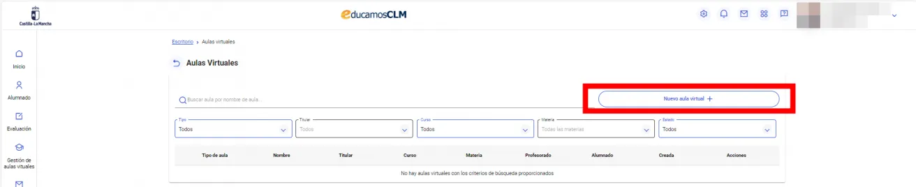 21. ¿Cómo preparo las aulas virtuales? Imagen 2