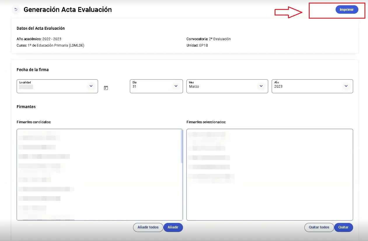 97. ¿Cómo se genera el acta? Imagen 5