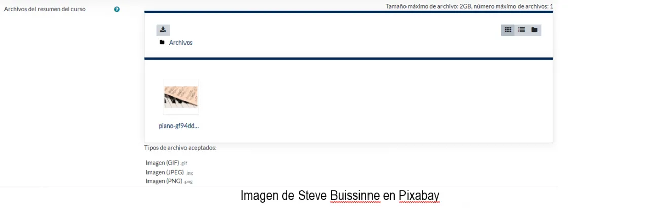31. ¿Cómo cambio la imagen principal del aula virtual? Imagen 2