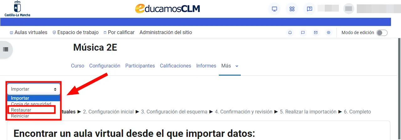 38. ¿Cómo restauro una copia de seguridad? Imagen 2