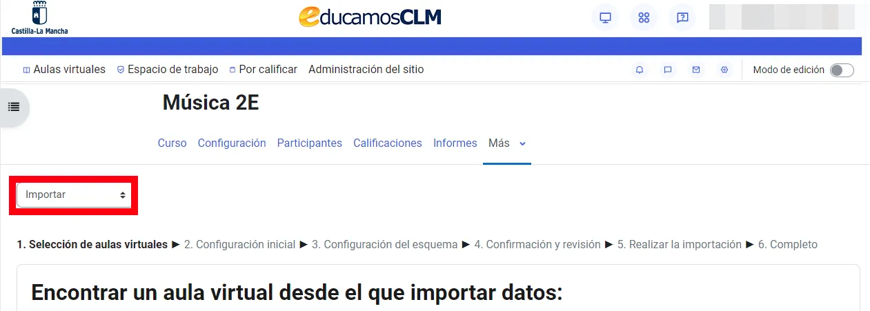 39. ¿Cómo copio los recursos entre mis cursos? Imagen 2