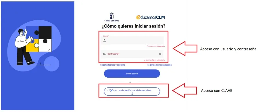 1. Acceso al portal. Imagen 2