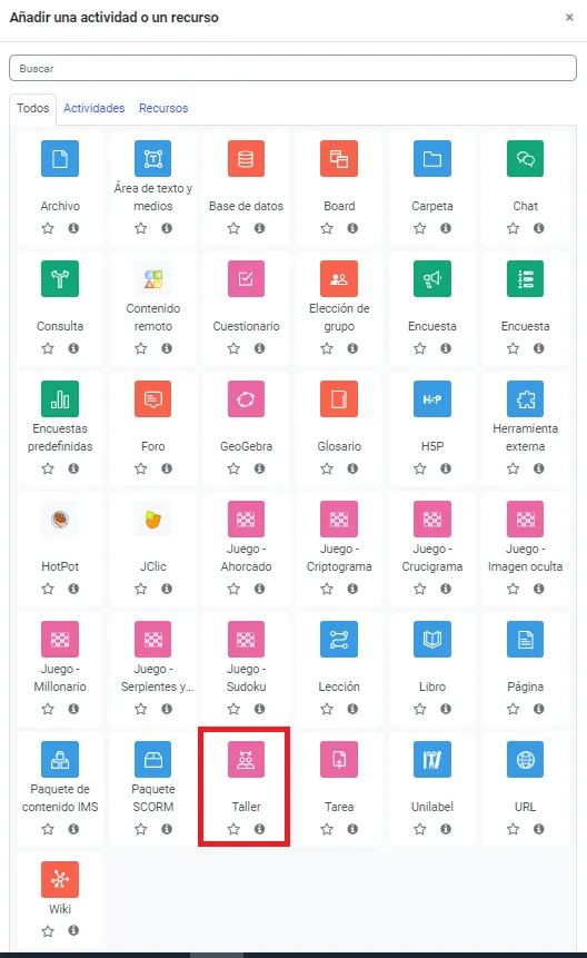 96. ¿De qué forma puedo crear actividades de coevaluación? Imagen 3