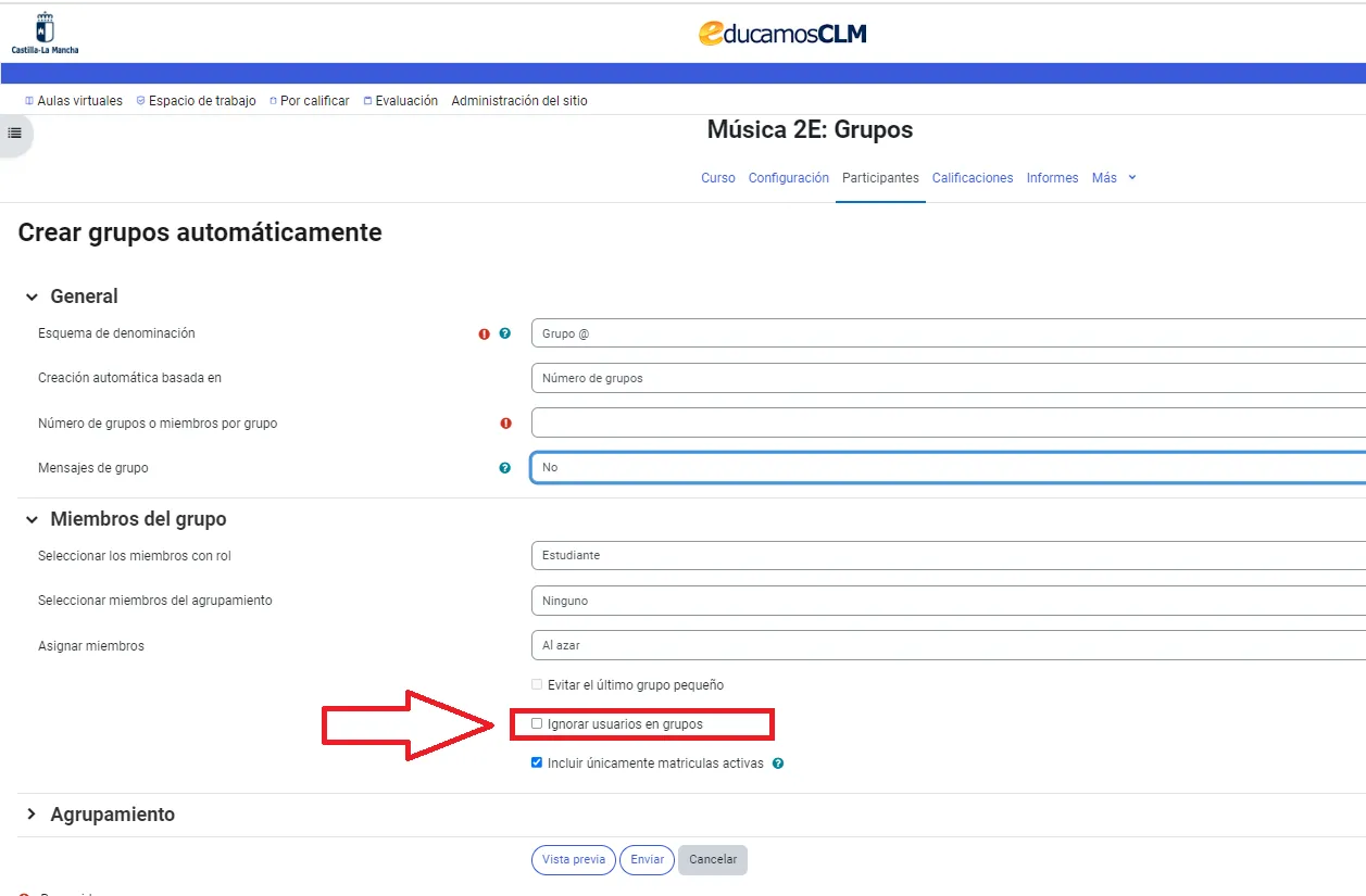 83. ¿Se pueden crear grupos automáticos y manuales a la vez? Imagen 1