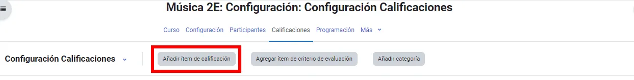 106. Quiero añadir calificaciones que no han sido evaluadas en el Entorno de Aprendizaje Imagen 1