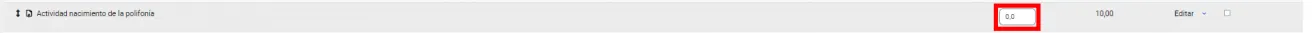108. He decidido que una actividad no se tenga en cuenta para el cálculo de la nota en el libro de calificaciones Imagen 1