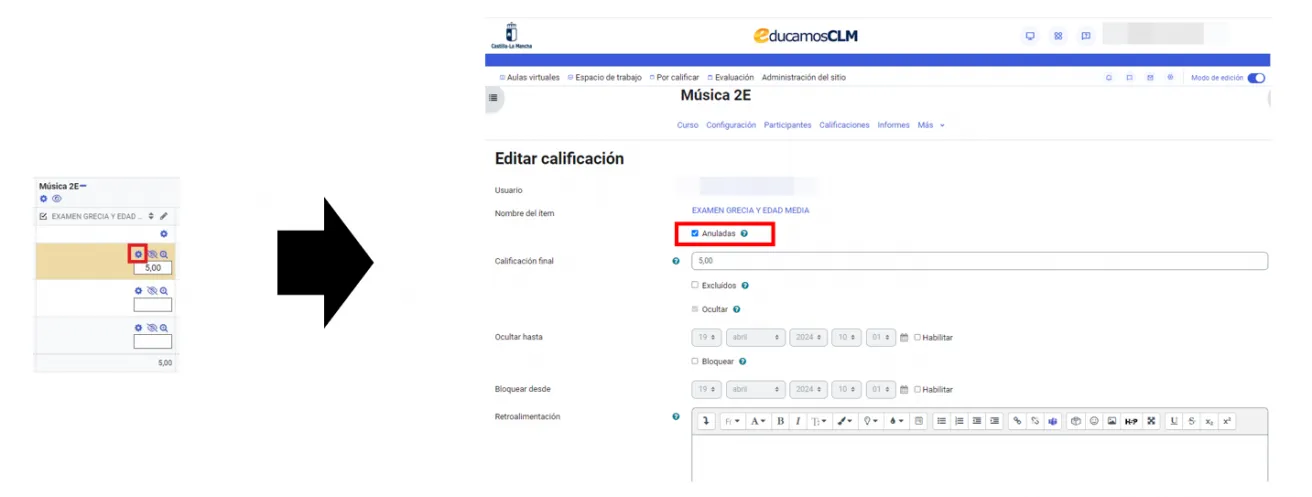 109. ¿Cómo califico en el libro de calificaciones? Imagen 3