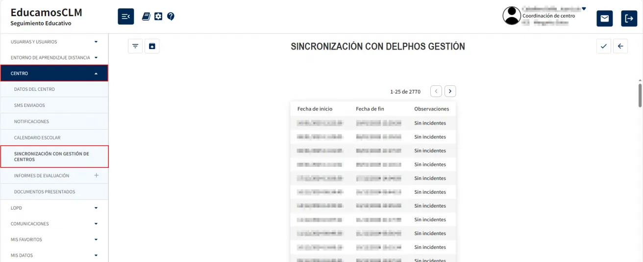 ¿Qué hago si no aparece un estudiante en el apartado &amp;quot;Alumnado&amp;quot;? Imagen 1
