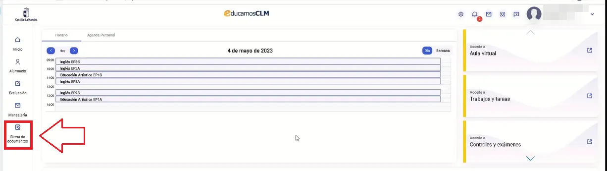 103. ¿Cómo realizo la firma de actas de los grupos a los que pertenezco? Imagen 1