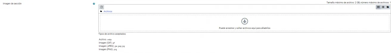 52. ¿Cómo cambio la imagen de las secciones? Imagen 3