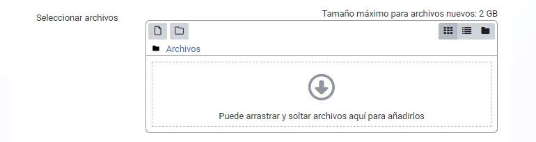 65. ¿Puedo adjuntar varios archivos en una actividad o recurso? Imagen 1