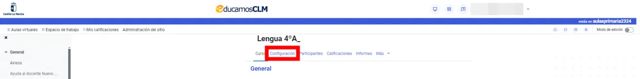 22. ¿Qué significan los candados que aparecen en la columna “Profesorado” y “Alumnado”? Imagen 4