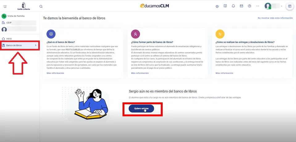 5. ¿Qué pasos deben realizar las familias para participar en el programa? Imagen 3
