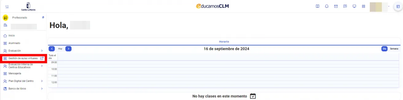 21. ¿Cómo preparo las aulas virtuales? Imagen 1