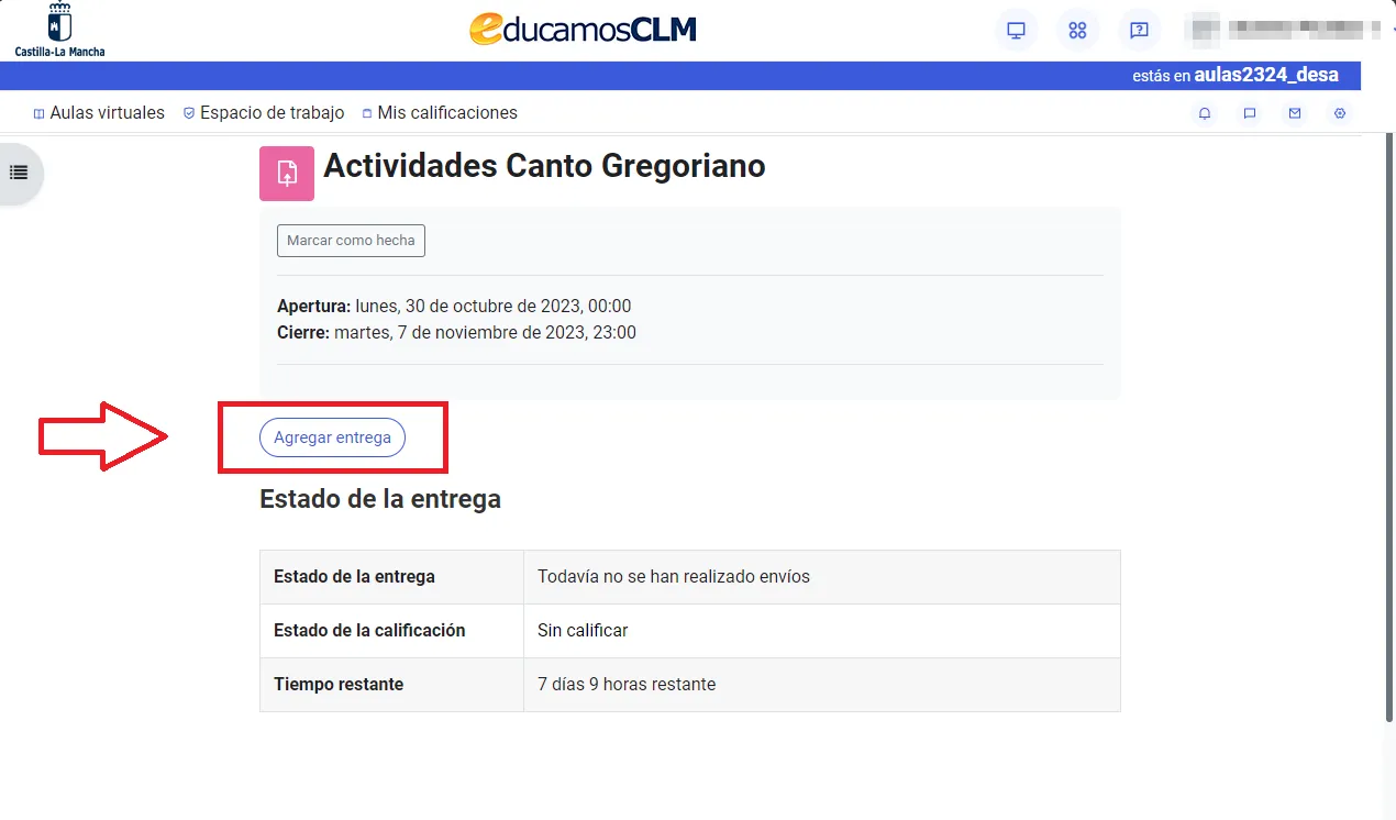 15. Tarea: ¿Cómo entrego una tarea? Imagen 1