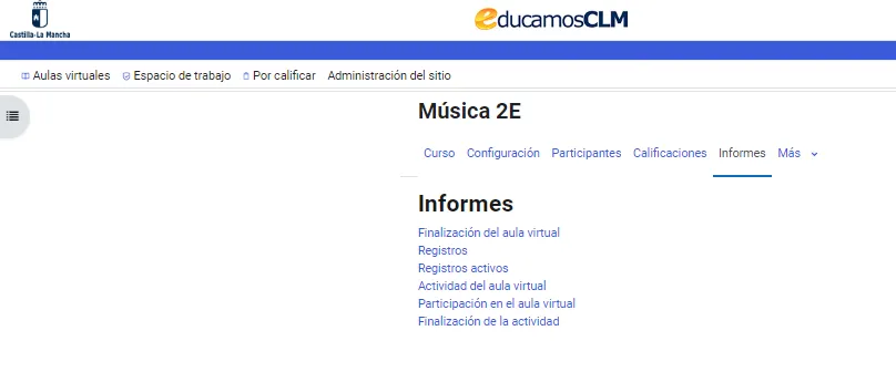 36. ¿Cómo obtengo los informes de actividad de mi alumnado? Imagen 2