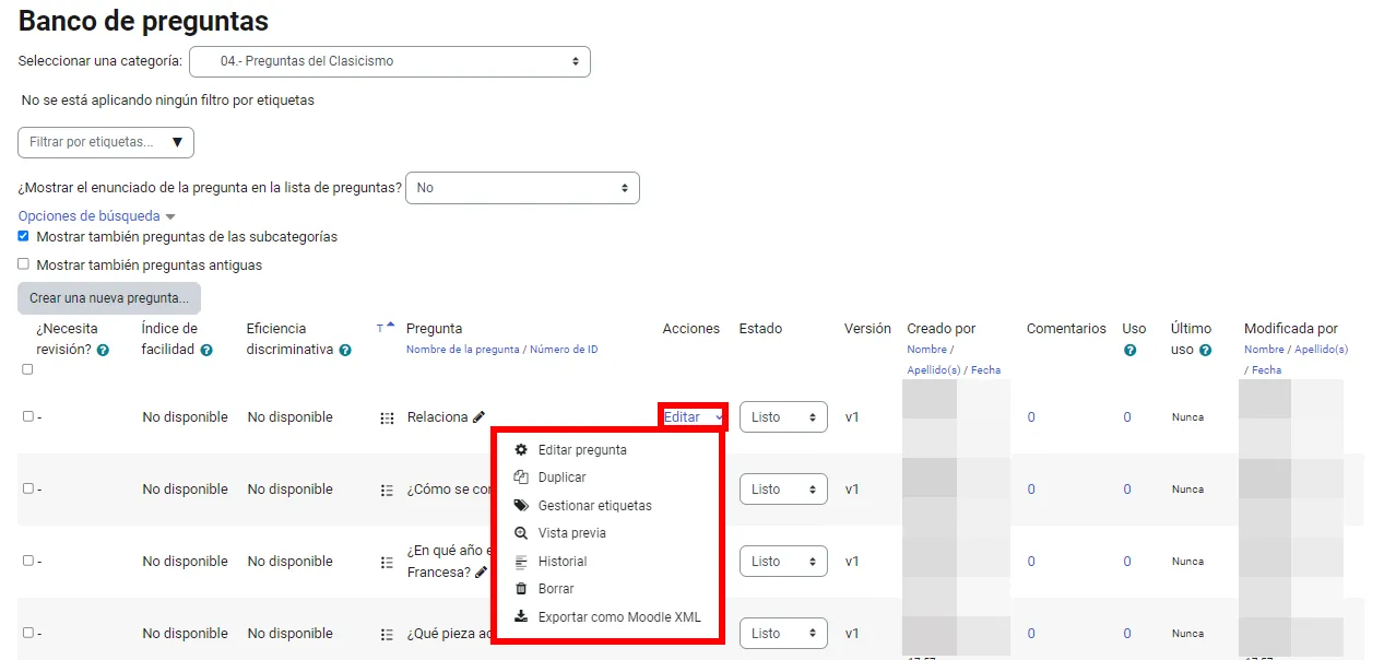 89. ¿Qué acciones me permiten las preguntas? Imagen 1